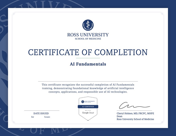 Certificate of Completion